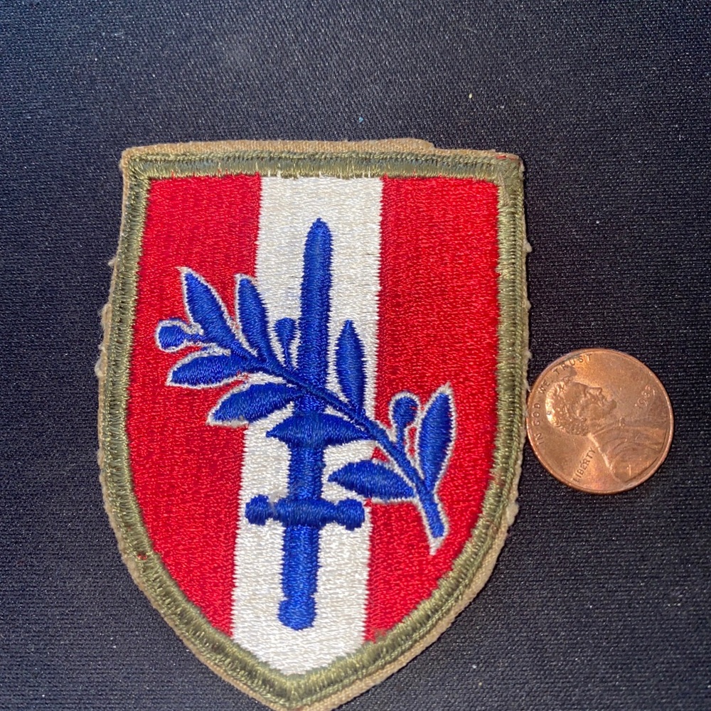 Wwii Us Army Austrian Command Original Patch Vint… - image 3